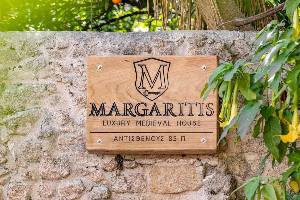 Margaritis Luxury Medieval House Rhodes City エクステリア 写真